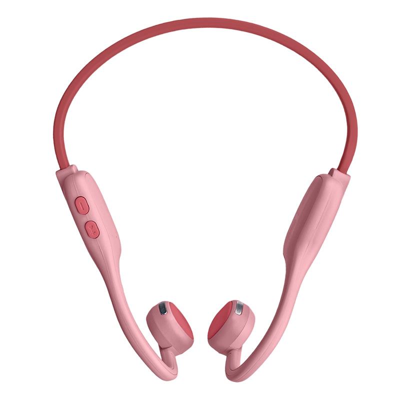 Dawood DHA 09 Kids Air Conduction Earphones(Pink)