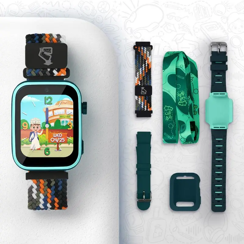 D18 Dawood 4G Smartwatch(Green)
